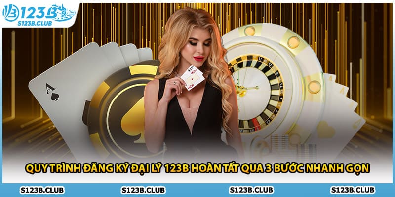 Quy trình đăng ký đại lý 123B hoàn tất qua 3 bước nhanh gọn